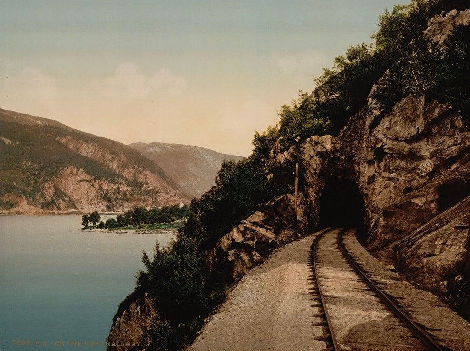 Voss Railway, Hordaland, Norway.
