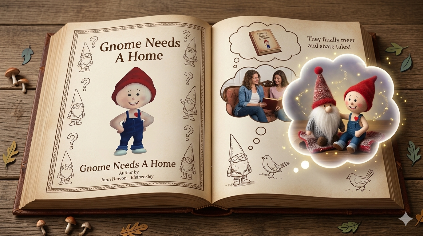 Behind the Book: The Making of Gnome Needs a Home